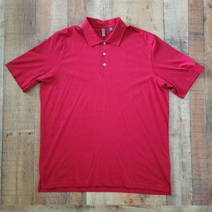 Ashworth Red Golf Polo 2XL